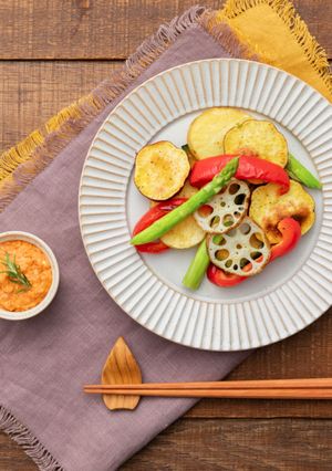スタブラ サバフィレと秋野菜のグリル-レシピのメイン写真