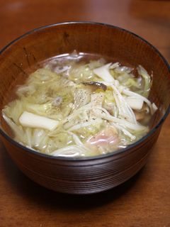 たっぷりきのこと白菜のスープ♡-レシピのメイン写真