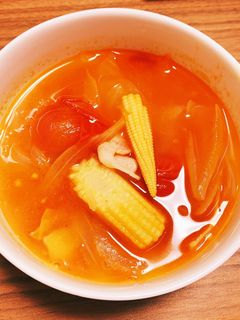 トマトコンソメスープ-レシピのメイン写真