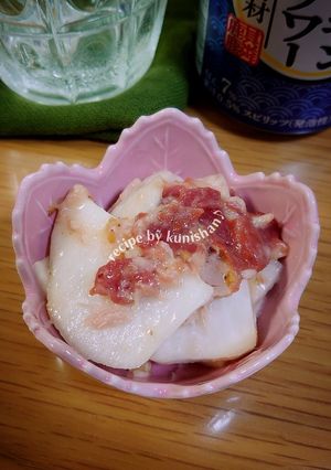 カブとツナの梅干しサラダ♪-レシピのメイン写真