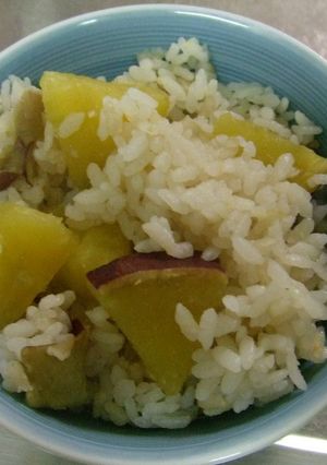 ホクホク♪　さつまいもごはん-レシピのメイン写真
