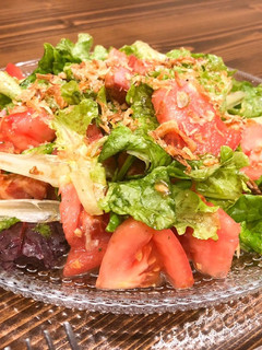 1分でできるシンプルサラダ-レシピのメイン写真