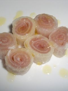 簡単きれい♪生ハムの大根巻き-レシピのメイン写真