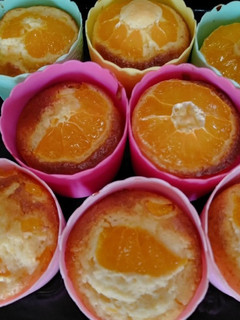 みかんヨーグルトケーキ(簡単)カップ編-レシピのメイン写真
