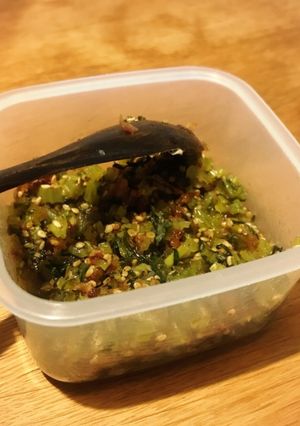 ご飯のお供・かぶの葉・茎-レシピのメイン写真