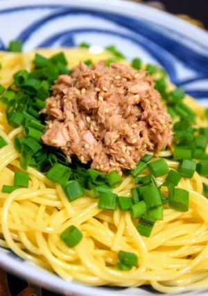 簡単コクうまツナのオイスターソースパスタ-レシピのメイン写真