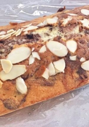 マーブルパウンドケーキ-レシピのメイン写真