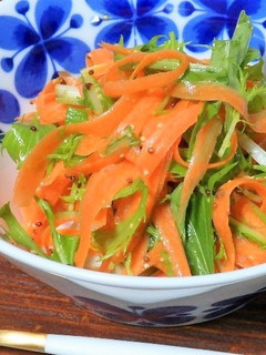 簡単!にんじんのリボンサラダ-レシピのメイン写真