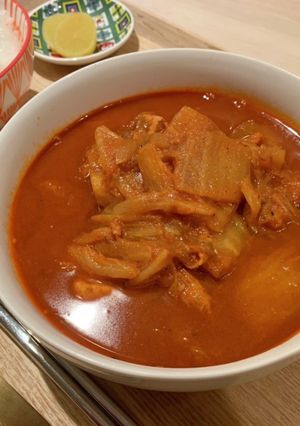 キムチチゲ(辛口)-レシピのメイン写真