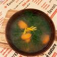 人参の葉っぱも美味しい葉付き人参の味噌汁