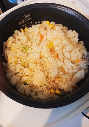 楽チン☆炊飯器でシーフードピラフ-レシピのメイン写真