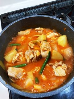 ☆簡単♪パスタソースでチキンのトマト煮☆-レシピのメイン写真