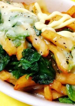 簡単おいしい！フライドポテトチーズ焼き-レシピのメイン写真