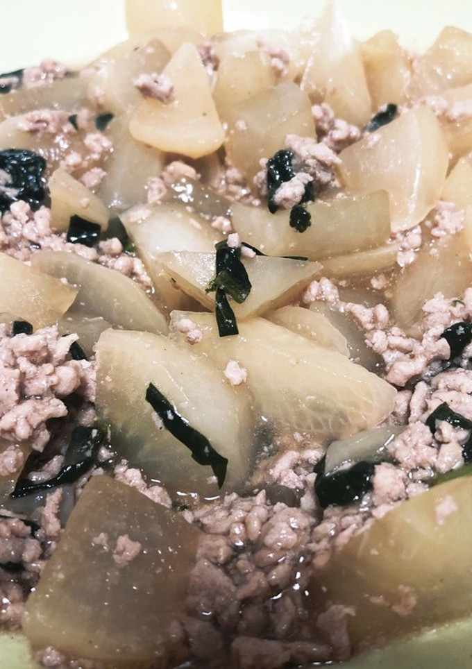 大根とひき肉のとろ煮･丼にしても◎-レシピのメイン写真