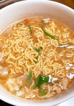 ピリ辛ホルモン味噌ラーメン✩-レシピのメイン写真