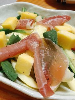 林檎と生ハムのサラダ-レシピのメイン写真