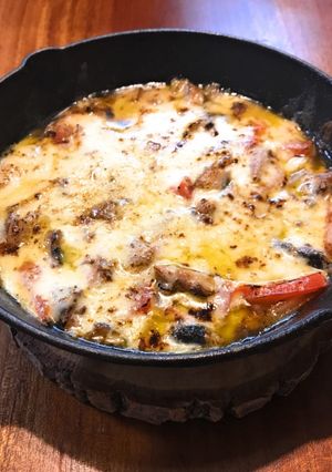 オイルサーディンのトマト＆チーズ焼き-レシピのメイン写真