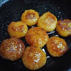 A picture of 甘辛大根餅(簡単)食べきり量.
