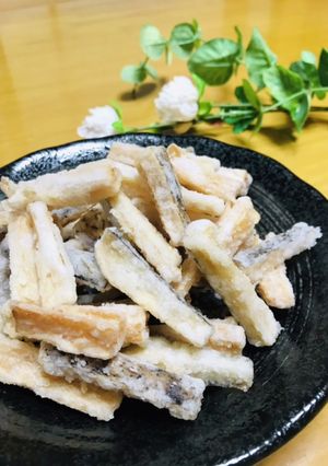 フライドれんこん-レシピのメイン写真