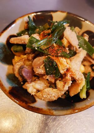 鶏ちゃんと油揚げの炒め物-レシピのメイン写真