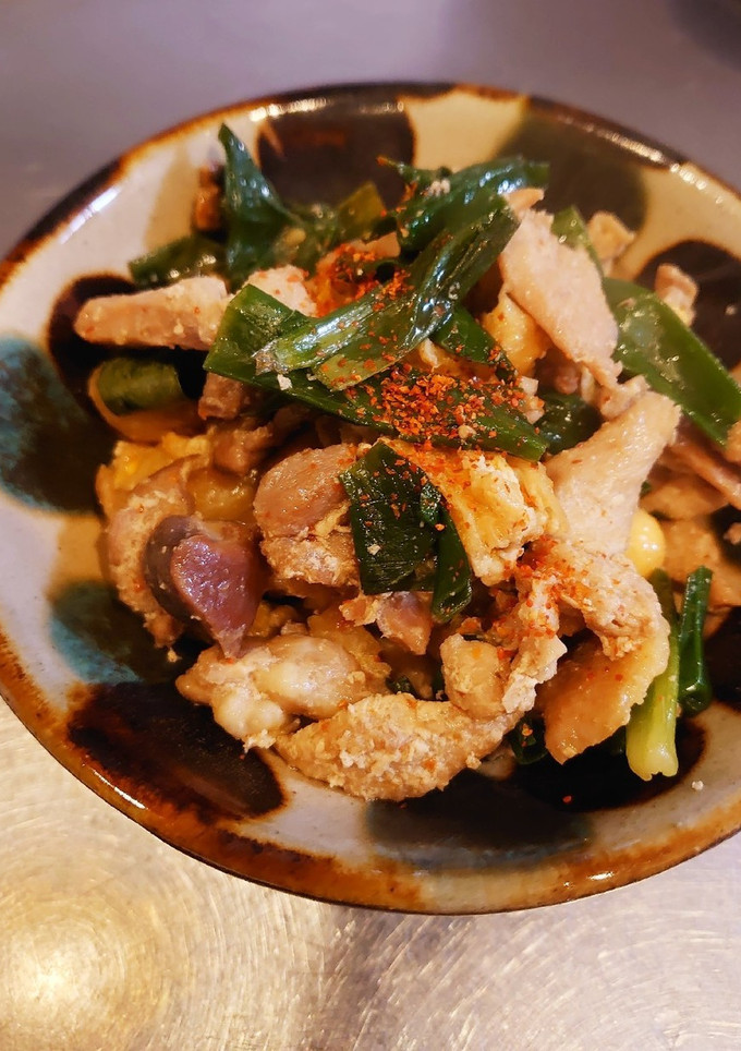 鶏ちゃんと油揚げの炒め物-レシピのメイン写真