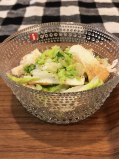 白菜とちくわのマヨぽんサラダ-レシピのメイン写真