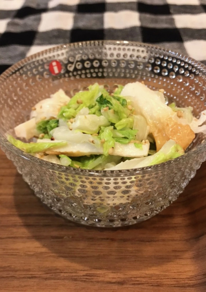 白菜とちくわのマヨぽんサラダ-レシピのメイン写真