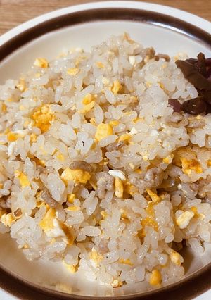 挽き肉と卵の本だし炒飯-レシピのメイン写真