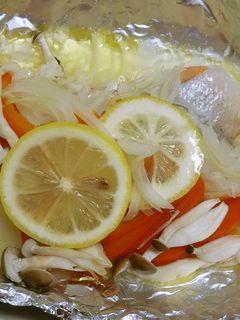 鮭のホイル包み焼き-レシピのメイン写真