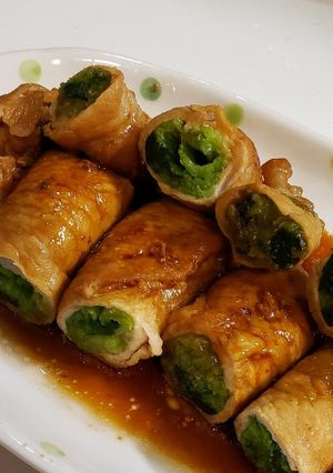 甘辛ダレで美味しい！小松菜の豚肉巻き-レシピのメイン写真