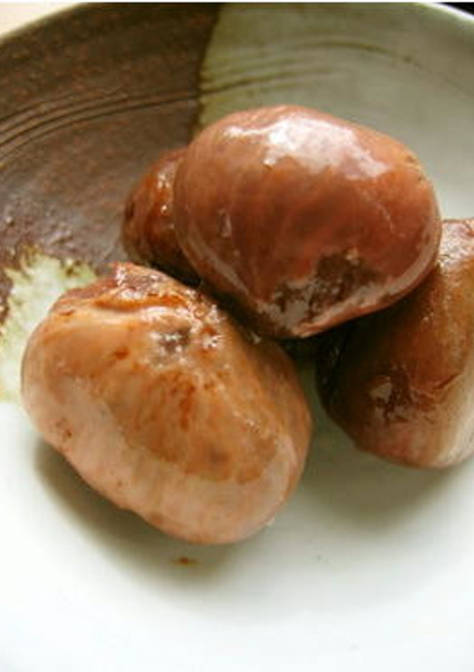 初めて自分で作りました♫♬　栗の渋皮煮-レシピのメイン写真