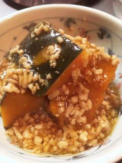 かぼちゃのそぼろ煮-レシピのメイン写真