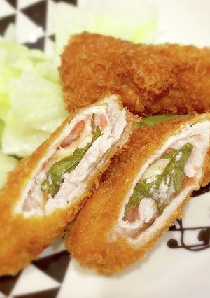 豚肉の梅しそチーズ-レシピのメイン写真