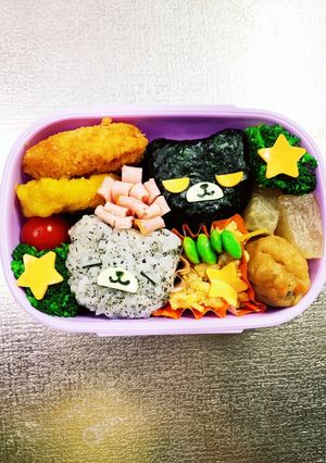 くまクマ熊ベアー＊キャラ弁-レシピのメイン写真