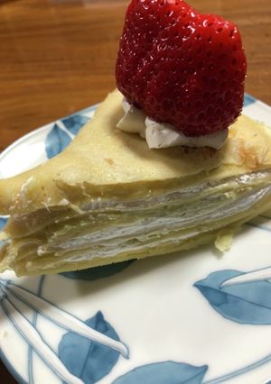 簡単ミルクレープ-レシピのメイン写真
