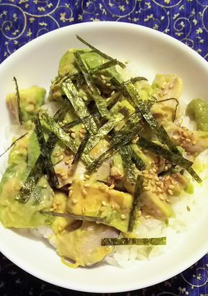 ふたりご飯♥しめ鯖のアボガド丼-レシピのメイン写真