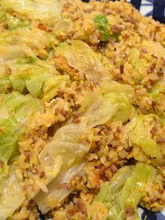 ピリ辛!!ひき肉レタス炒飯-レシピのメイン写真