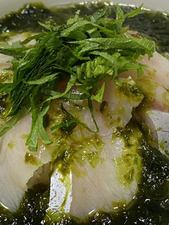 昆布締め生海苔茶漬け-レシピのメイン写真