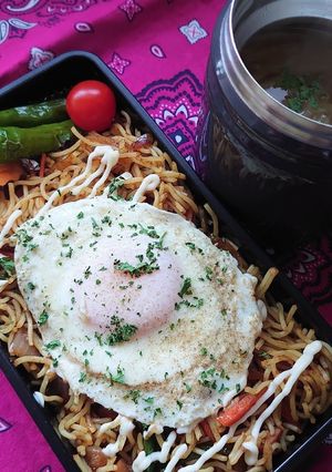 ❜20/12/15　焼きそば弁当-レシピのメイン写真