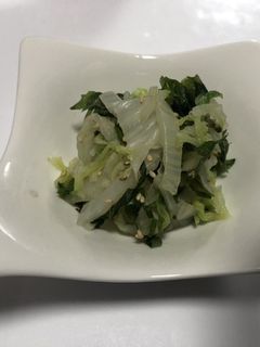 白菜のしそ和え-レシピのメイン写真