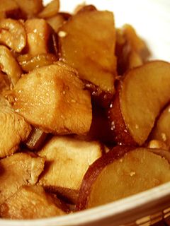 サツマイモと鶏肉の甘辛煮☆-レシピのメイン写真