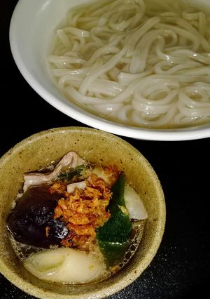 業スー食材で簡単おいしい釜揚げうどん-レシピのメイン写真