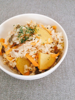 土鍋de炊き込みご飯*冬 炊飯器もok!-レシピのメイン写真