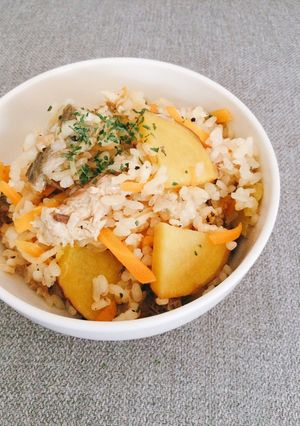 土鍋de炊き込みご飯*冬 炊飯器もok!-レシピのメイン写真