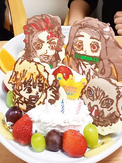 鬼滅の刃ケーキ-レシピのメイン写真
