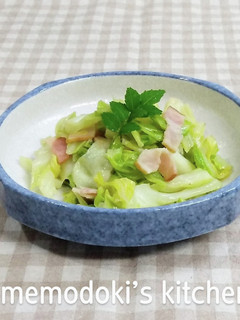 キャベツとベーコンのコンソメ煮-レシピのメイン写真