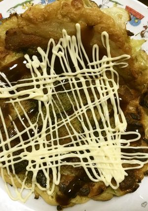 粗切りキャベツのお好み焼き-レシピのメイン写真