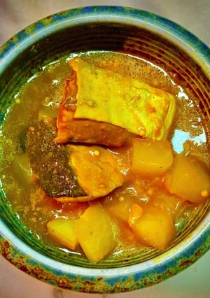No2733蜜柑と鰤と大根のカレー-レシピのメイン写真
