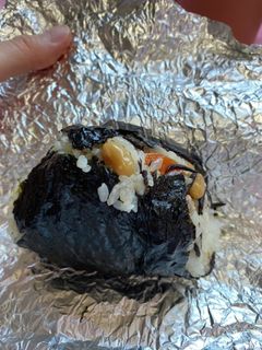 甘い卵焼きとひじき煮のおにぎり-レシピのメイン写真