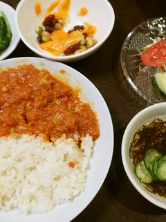チキンとトマトのカレー-レシピのメイン写真